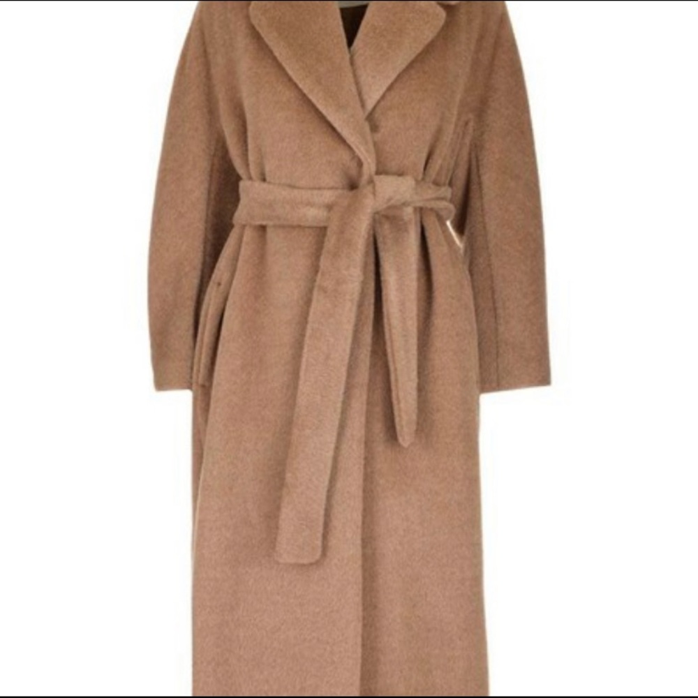 🚫⛔️SOLD⛔️🚫MaxMara Alpaca Wool icon coat Size 12 - Picture 2 of 14